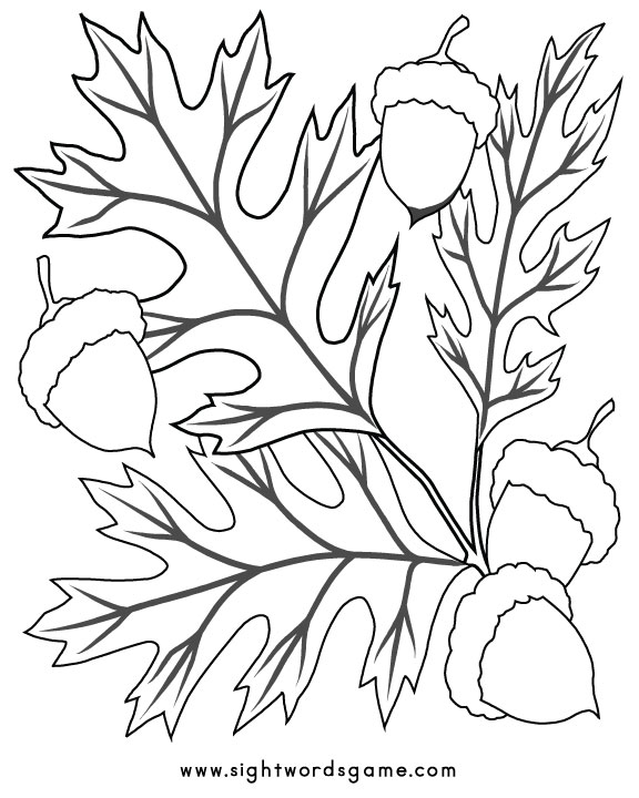 Раскраска: Осенний сезон (природа) #164118 - Бесплатные раскраски для печати