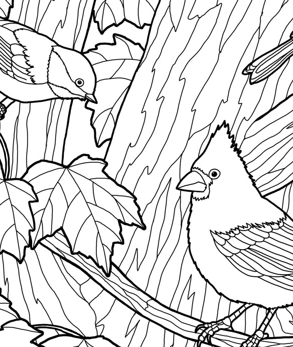 Раскраска: Осенний сезон (природа) #164298 - Бесплатные раскраски для печати