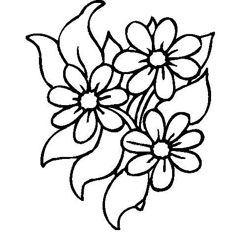 Раскраска: цветы (природа) #155138 - Бесплатные раскраски для печати