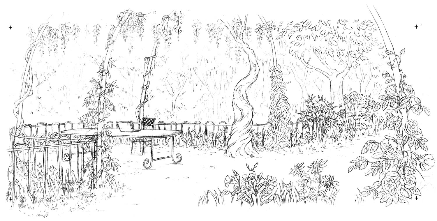Раскраска: сад (природа) #166355 - Бесплатные раскраски для печати