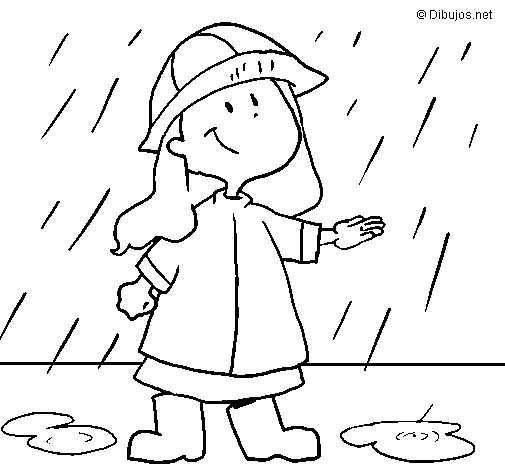 Раскраска: дождь (природа) #158214 - Бесплатные раскраски для печати