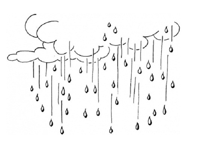 Раскраска: дождь (природа) #158286 - Бесплатные раскраски для печати
