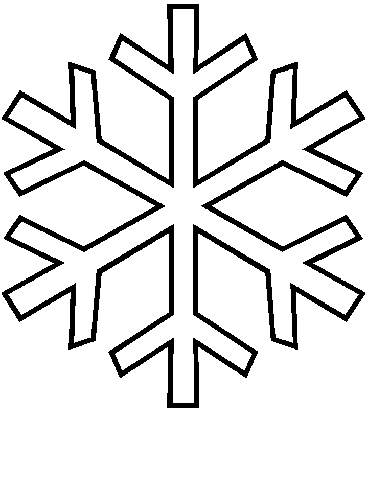 Раскраска: снежинка (природа) #160452 - Бесплатные раскраски для печати