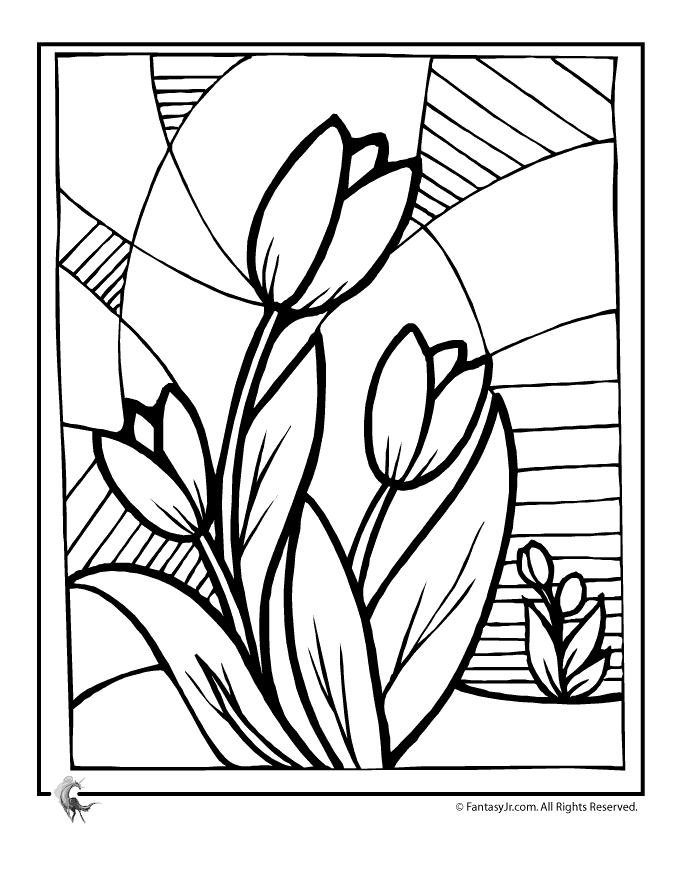 Раскраска: Весенний сезон (природа) #164952 - Бесплатные раскраски для печати