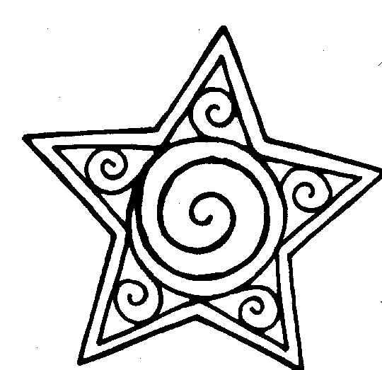 Раскраска: звезда (природа) #155877 - Бесплатные раскраски для печати