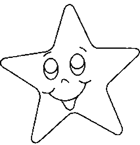 Раскраска: звезда (природа) #155880 - Бесплатные раскраски для печати