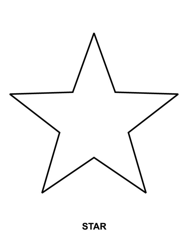 Раскраска: звезда (природа) #155881 - Бесплатные раскраски для печати