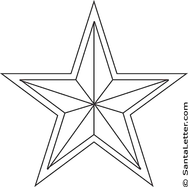 Раскраска: звезда (природа) #155890 - Бесплатные раскраски для печати