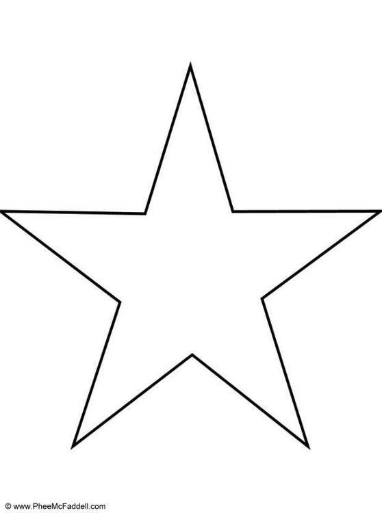 Раскраска: звезда (природа) #155901 - Бесплатные раскраски для печати