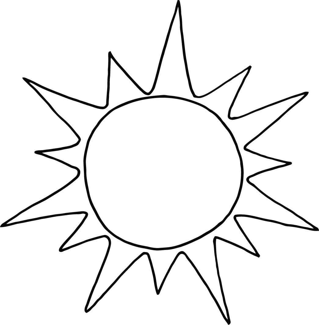 Раскраска: солнце (природа) #157904 - Бесплатные раскраски для печати