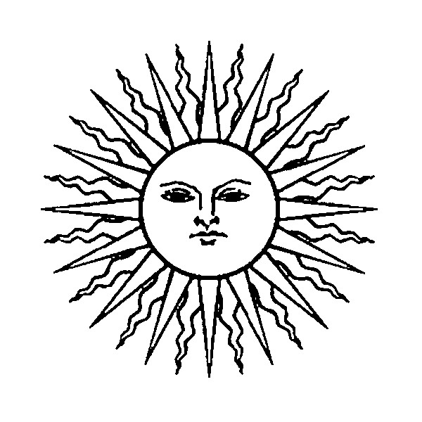 Раскраска: солнце (природа) #157958 - Бесплатные раскраски для печати