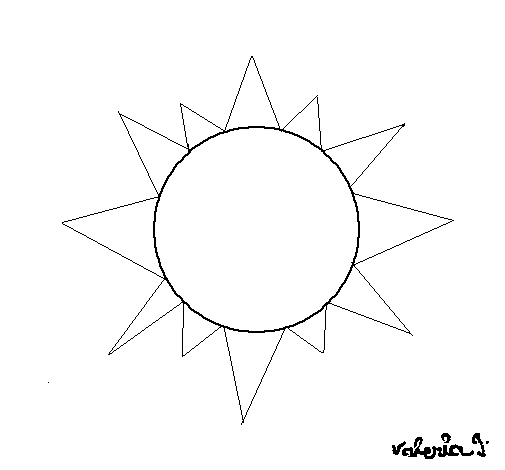 Раскраска: солнце (природа) #157966 - Бесплатные раскраски для печати