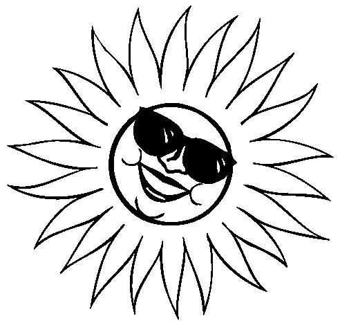 Раскраска: солнце (природа) #158012 - Бесплатные раскраски для печати