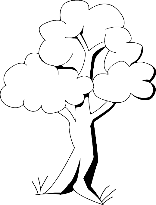 Раскраска: дерево (природа) #154690 - Бесплатные раскраски для печати