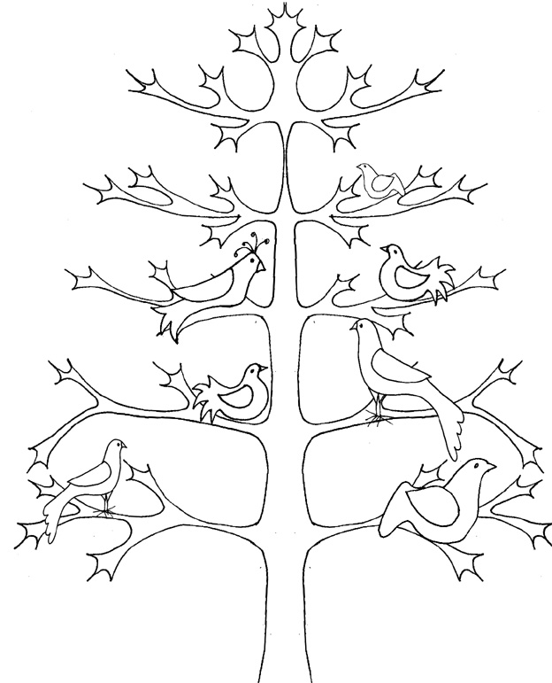 Раскраска: дерево (природа) #154710 - Бесплатные раскраски для печати