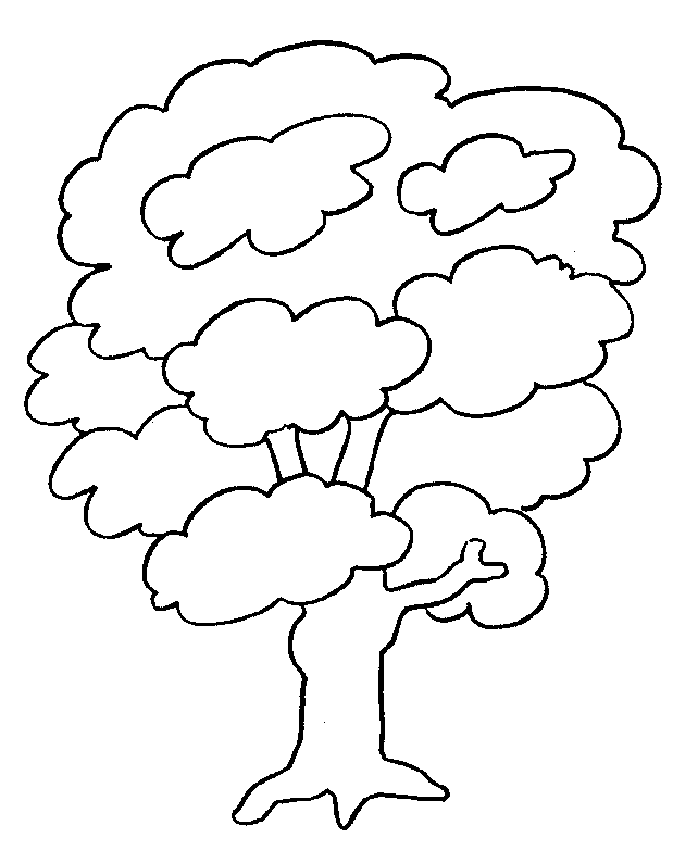 Раскраска: дерево (природа) #154719 - Бесплатные раскраски для печати