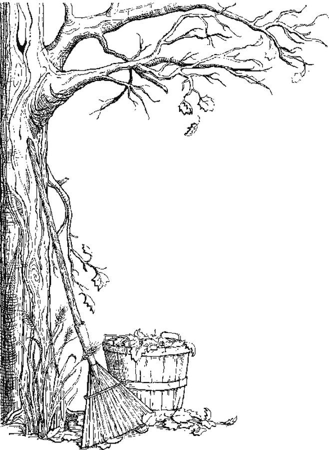 Раскраска: дерево (природа) #154779 - Бесплатные раскраски для печати