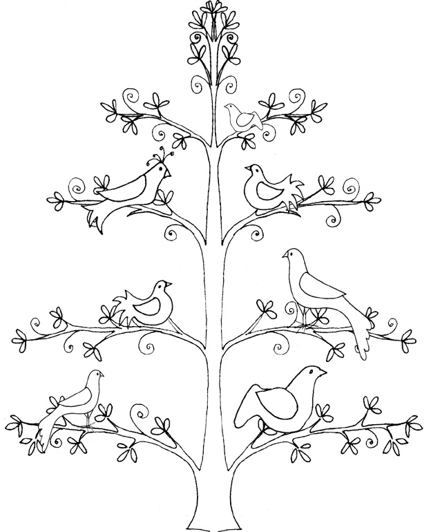 Раскраска: дерево (природа) #154809 - Бесплатные раскраски для печати