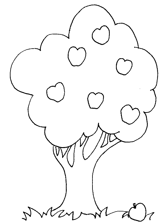 Раскраска: дерево (природа) #154906 - Бесплатные раскраски для печати