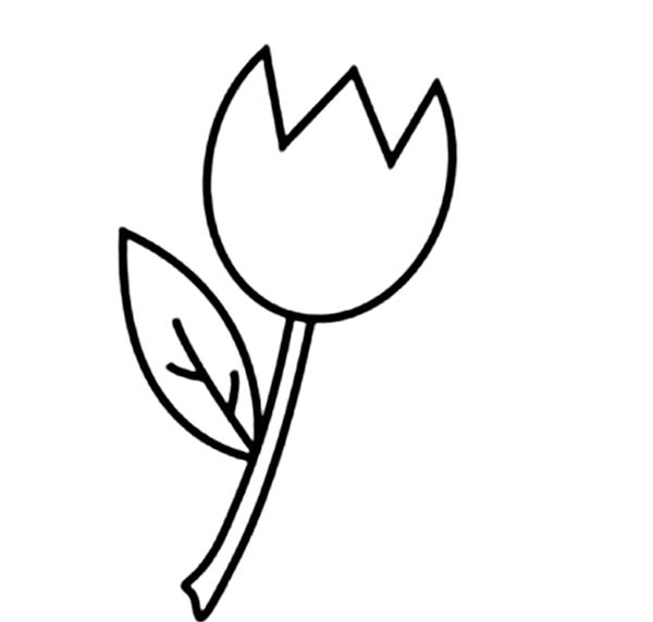 Раскраска: тюльпан (природа) #161717 - Бесплатные раскраски для печати