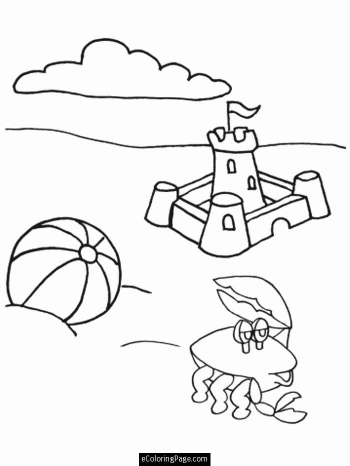 Раскраска: Пляжный мяч (объекты) #169228 - Бесплатные раскраски для печати