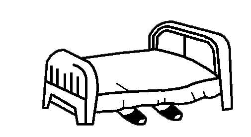 Раскраска: кровать (объекты) #168142 - Бесплатные раскраски для печати