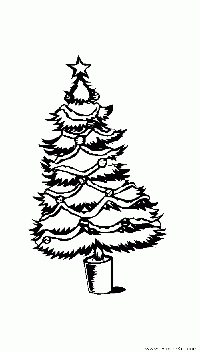 Раскраска: Новогодняя елка (объекты) #167471 - Бесплатные раскраски для печати