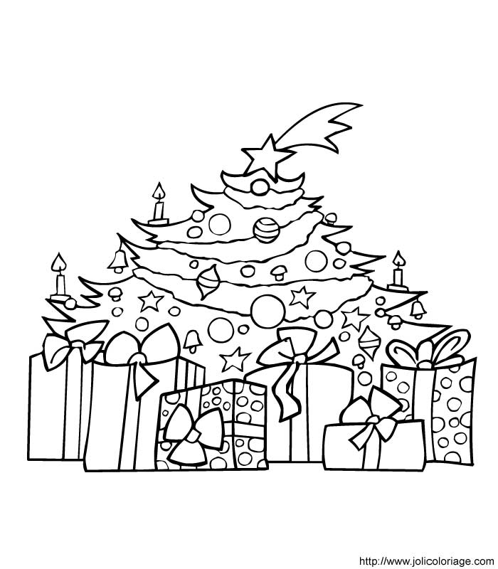 Раскраска: Новогодняя елка (объекты) #167515 - Бесплатные раскраски для печати
