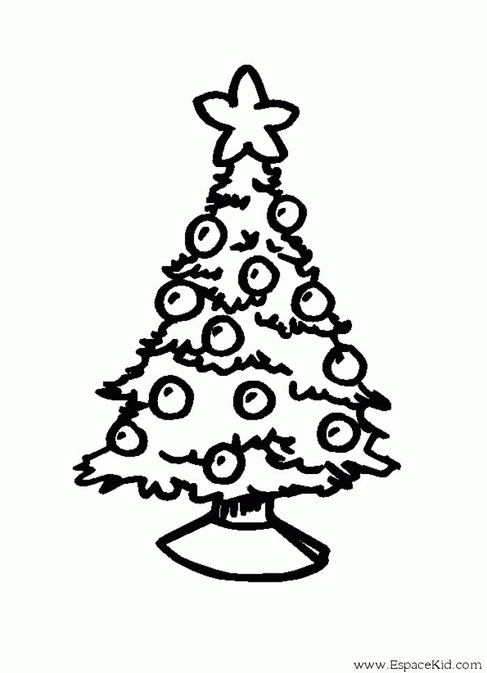 Раскраска: Новогодняя елка (объекты) #167527 - Бесплатные раскраски для печати