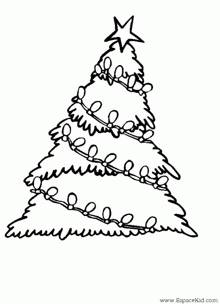 Раскраска: Новогодняя елка (объекты) #167535 - Бесплатные раскраски для печати