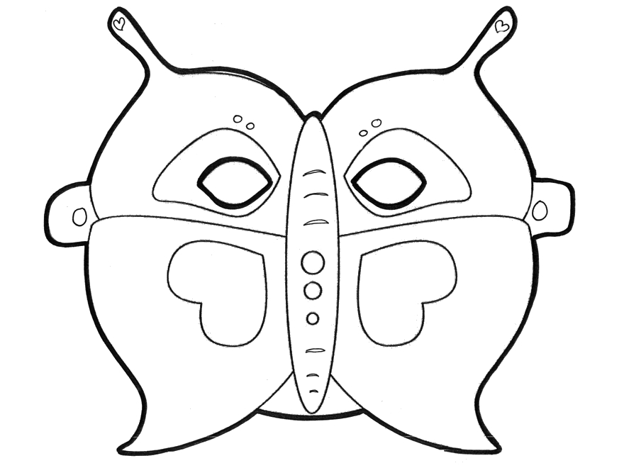 Как сделать из картона маску для квадробики