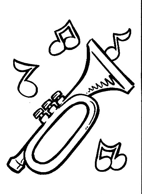 Раскраска: Музыкальные инструменты (объекты) #167116 - Бесплатные раскраски для печати