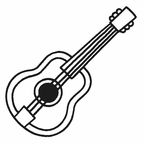 Раскраска: Музыкальные инструменты (объекты) #167119 - Бесплатные раскраски для печати