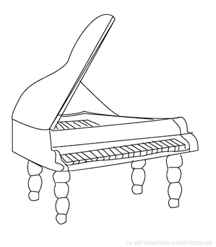 Раскраска: Музыкальные инструменты (объекты) #167123 - Бесплатные раскраски для печати