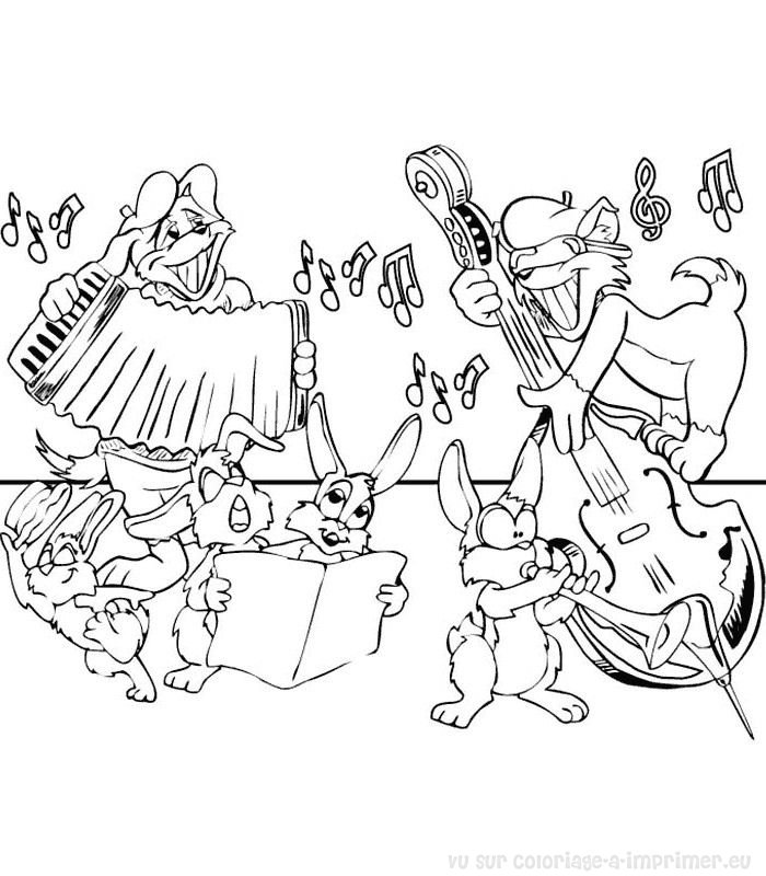 Раскраска: Музыкальные инструменты (объекты) #167133 - Бесплатные раскраски для печати