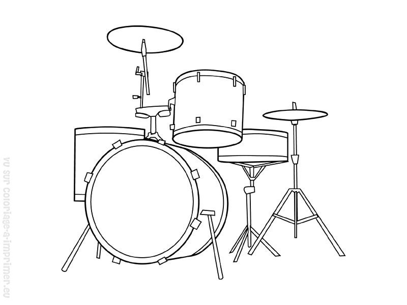 Раскраска: Музыкальные инструменты (объекты) #167138 - Бесплатные раскраски для печати