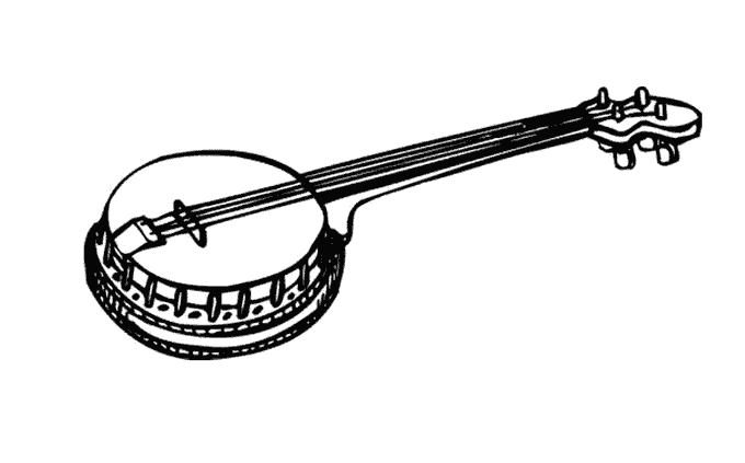 Раскраска: Музыкальные инструменты (объекты) #167155 - Бесплатные раскраски для печати