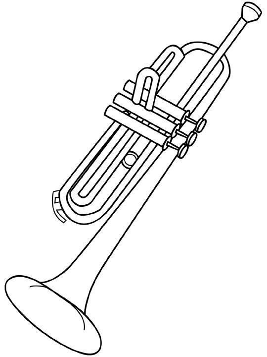 Раскраска: Музыкальные инструменты (объекты) #167180 - Бесплатные раскраски для печати