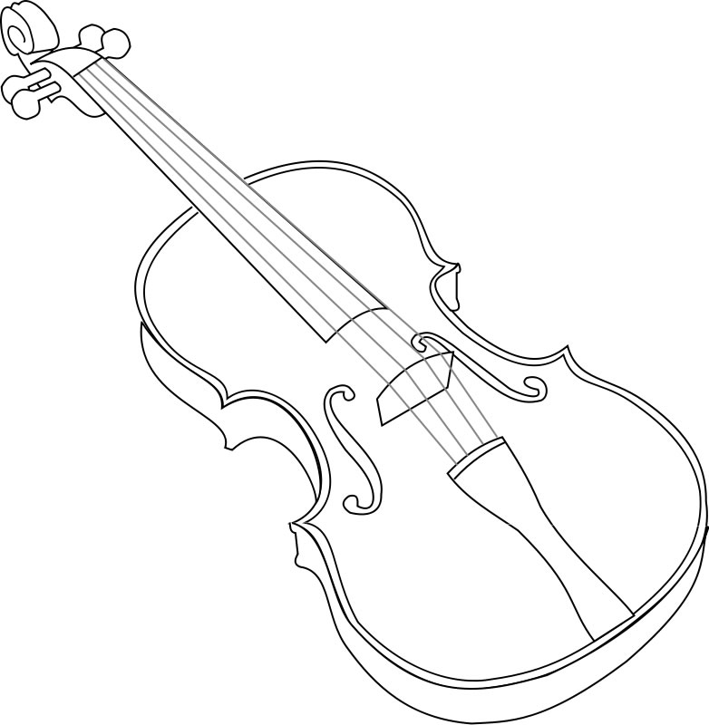 Раскраска: Музыкальные инструменты (объекты) #167186 - Бесплатные раскраски для печати