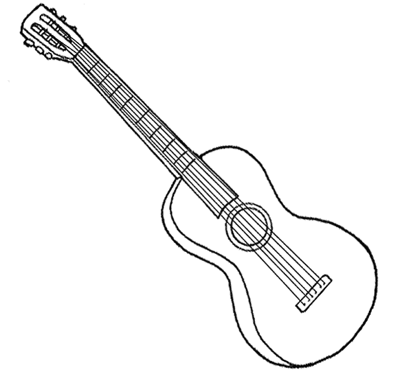 Раскраска: Музыкальные инструменты (объекты) #167200 - Бесплатные раскраски для печати