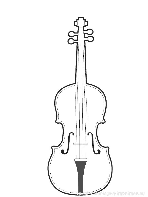 Раскраска: Музыкальные инструменты (объекты) #167219 - Бесплатные раскраски для печати