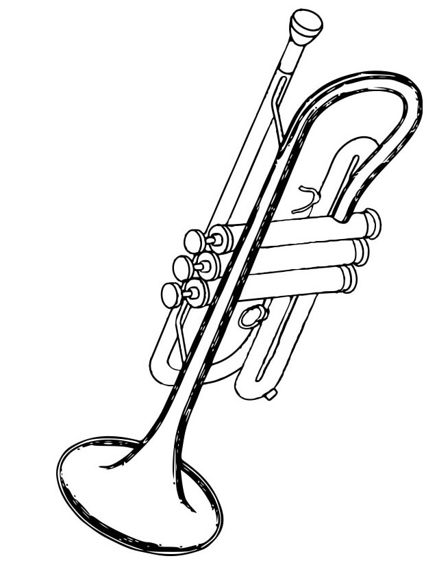Раскраска: Музыкальные инструменты (объекты) #167246 - Бесплатные раскраски для печати
