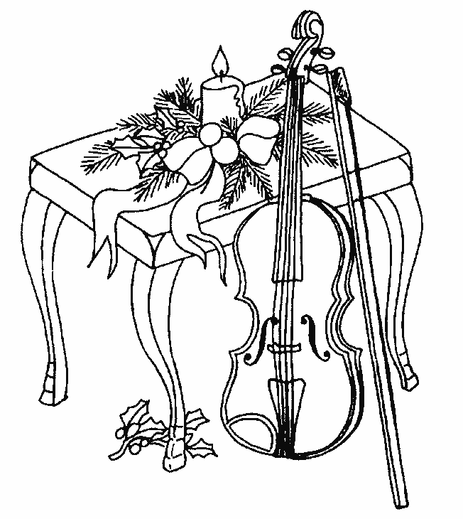 Раскраска: Музыкальные инструменты (объекты) #167265 - Бесплатные раскраски для печати