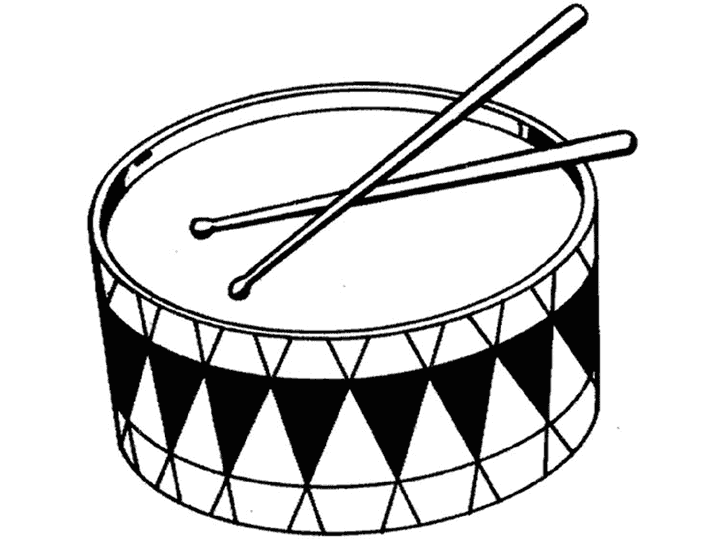 Раскраска: Музыкальные инструменты (объекты) #167298 - Бесплатные раскраски для печати