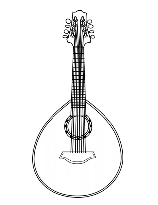 Раскраска: Музыкальные инструменты (объекты) #167299 - Бесплатные раскраски для печати