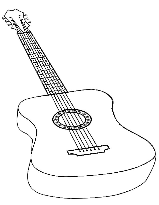 Раскраска: Музыкальные инструменты (объекты) #167371 - Бесплатные раскраски для печати