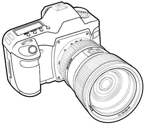 Раскраска: камера (объекты) #119738 - Бесплатные раскраски для печати