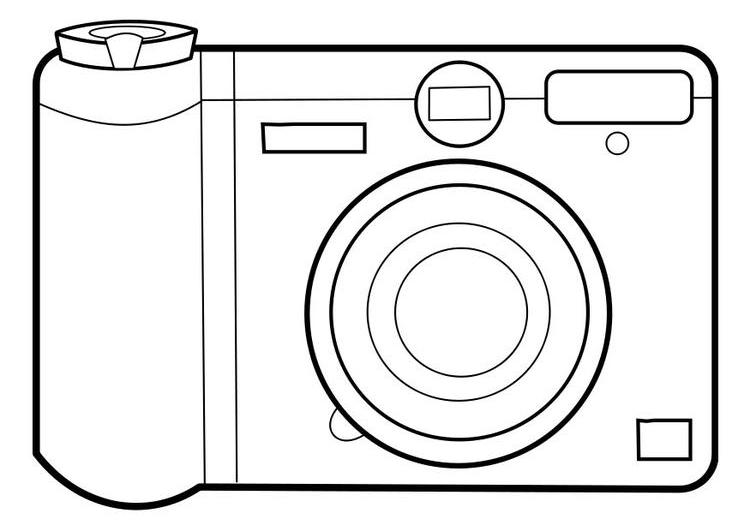 Раскраска: камера (объекты) #119760 - Бесплатные раскраски для печати