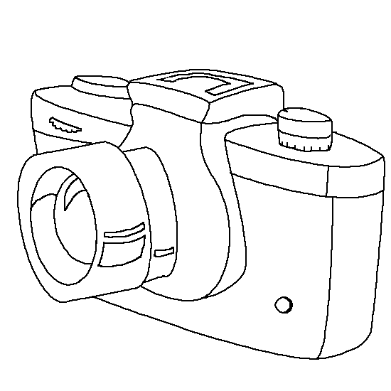 Раскраска: камера (объекты) #119850 - Бесплатные раскраски для печати