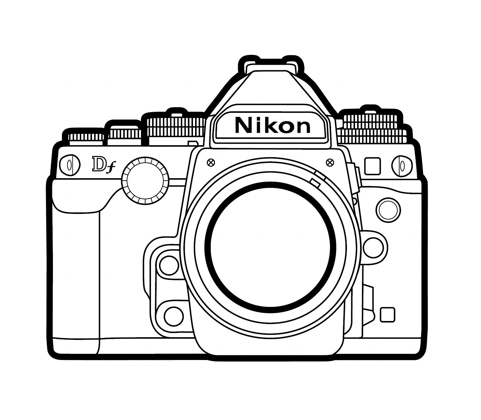 Раскраска: камера (объекты) #119905 - Бесплатные раскраски для печати